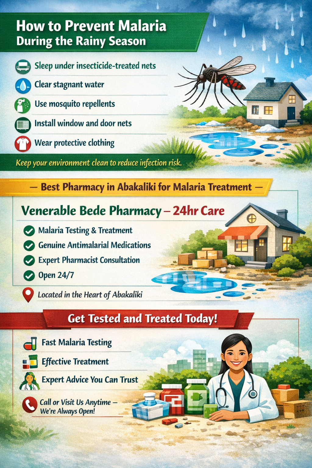 How to Prevent Malaria During Rainy Season