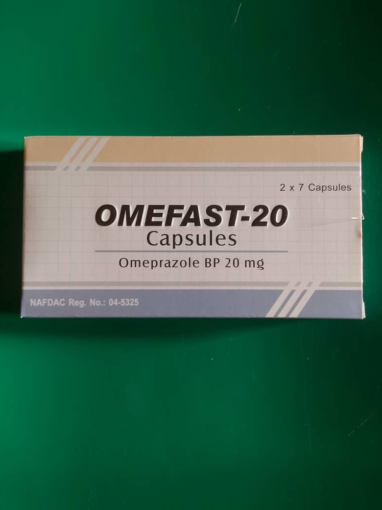 Omefast Capsules (Omeprazole)