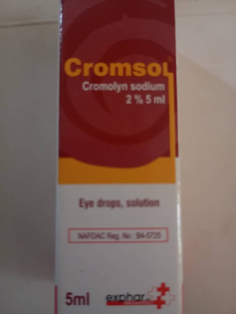 Cromsol Eye drops