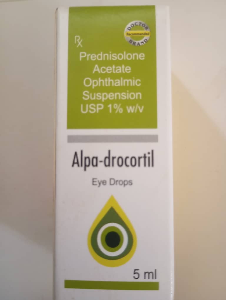 Alpa-drocortil Eye Drops
