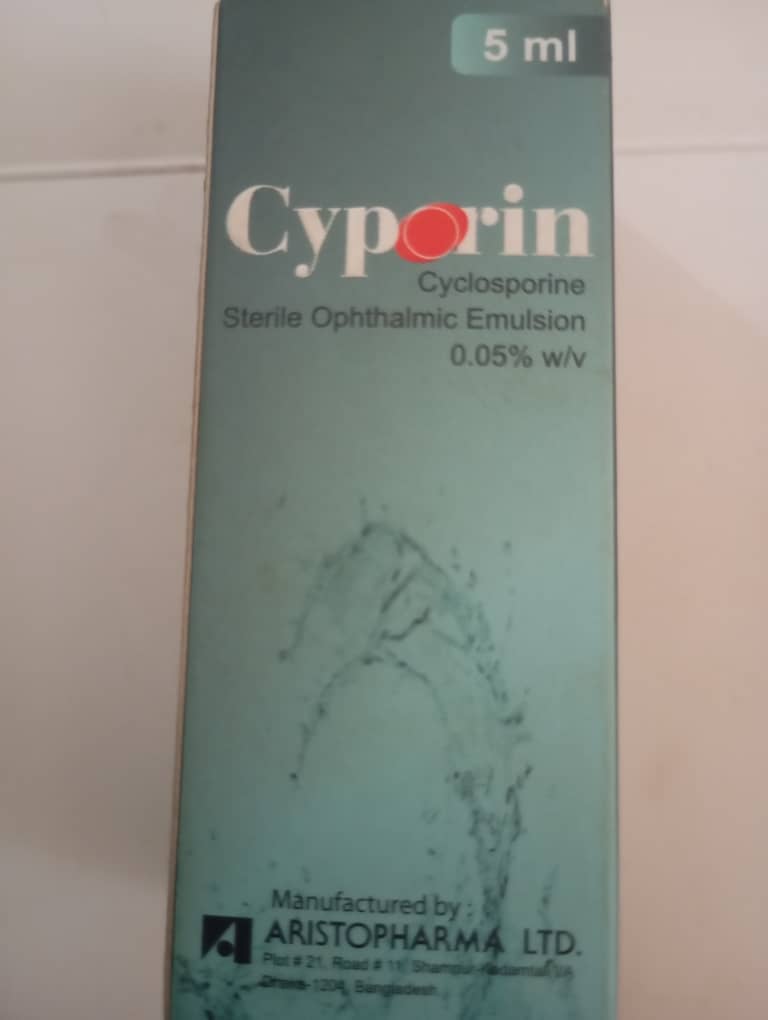 Cyporin Eye drop