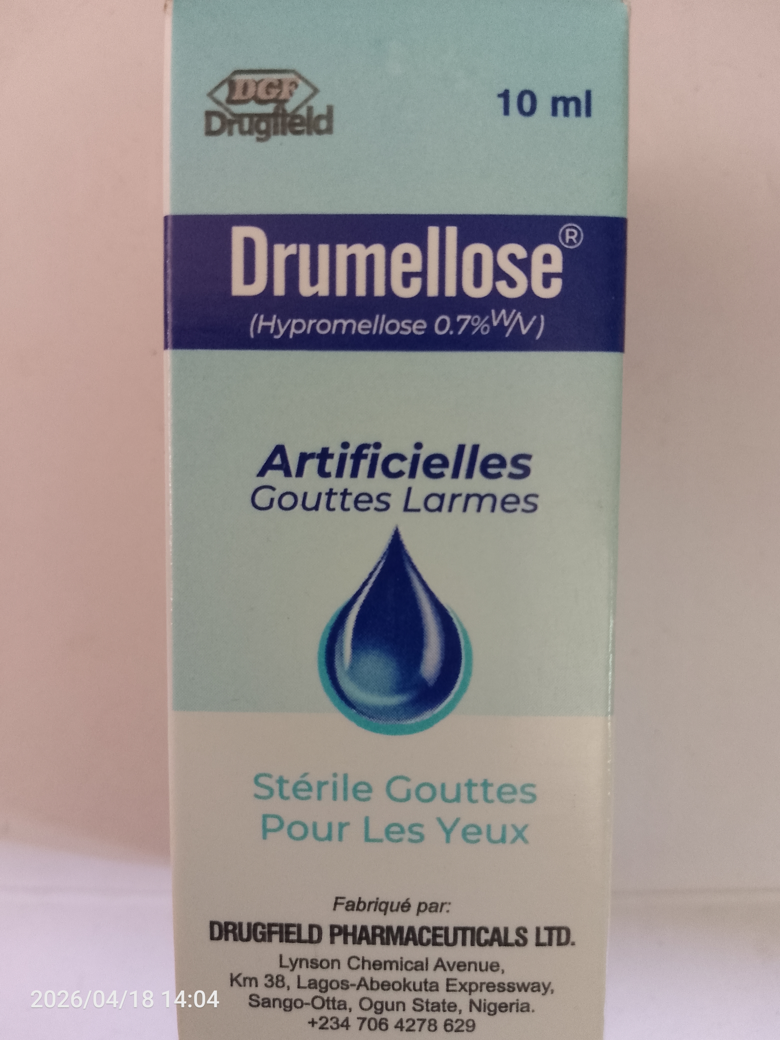 Drumellose Eye Drops
