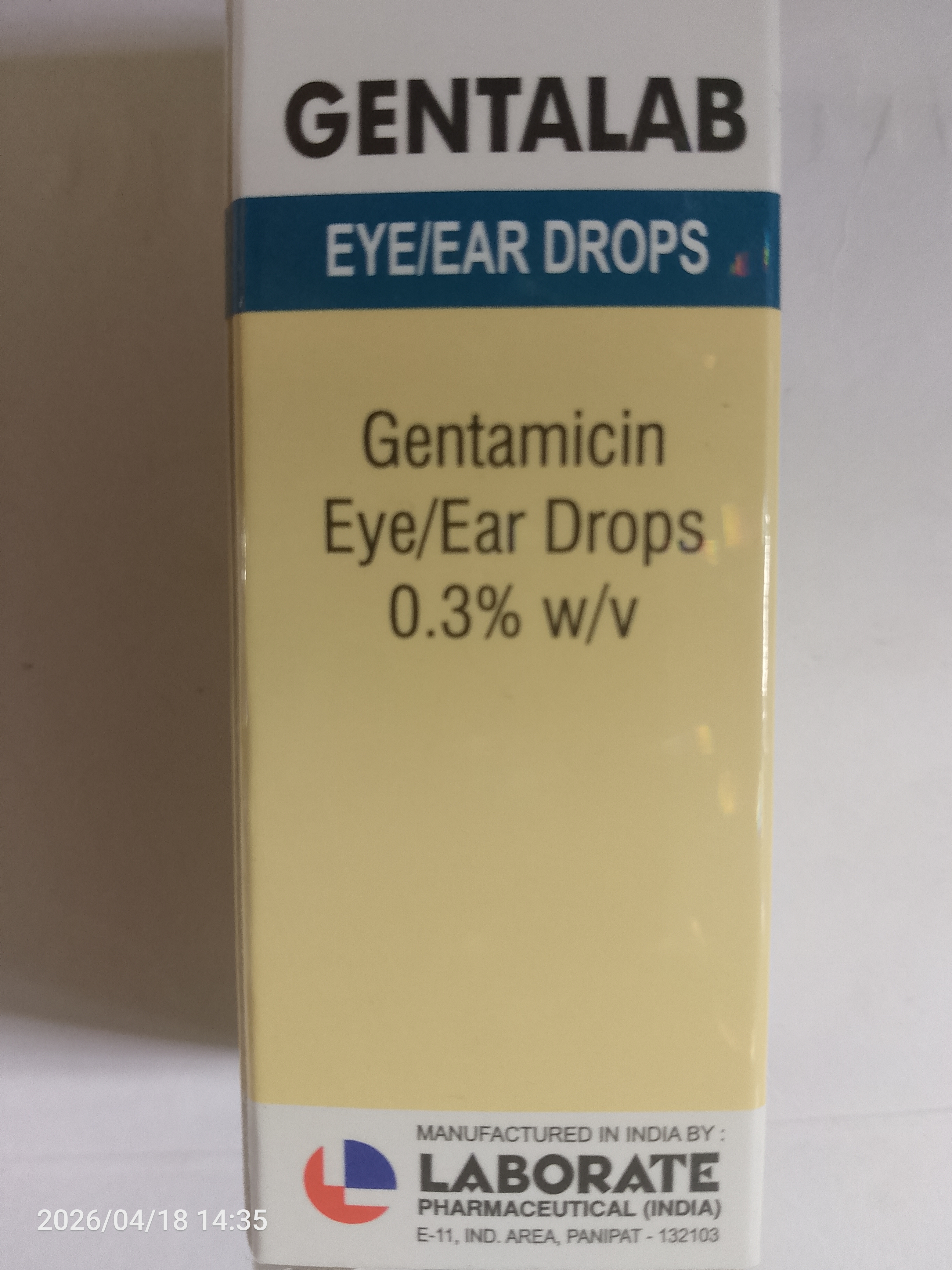 Gentalab Eye/Ear Drops