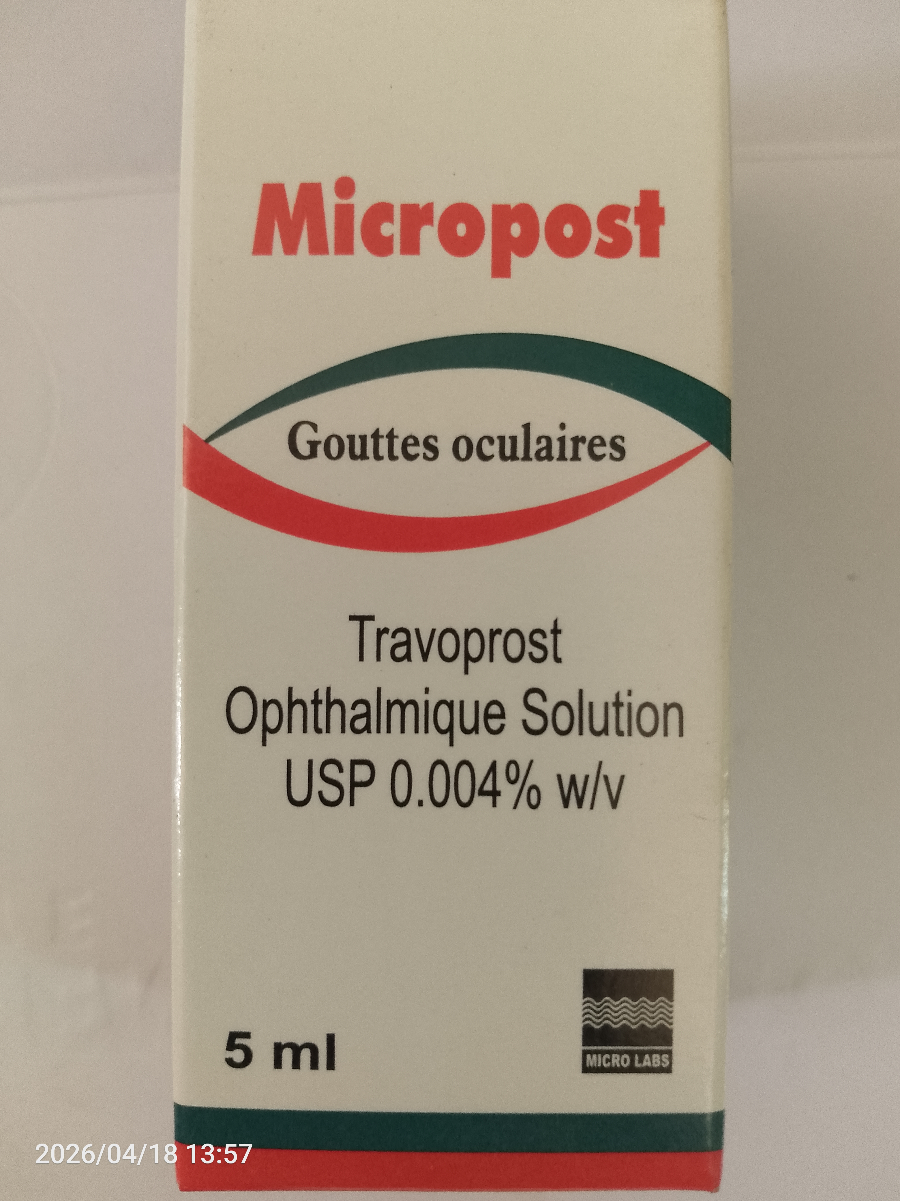 Micropost Eye drops