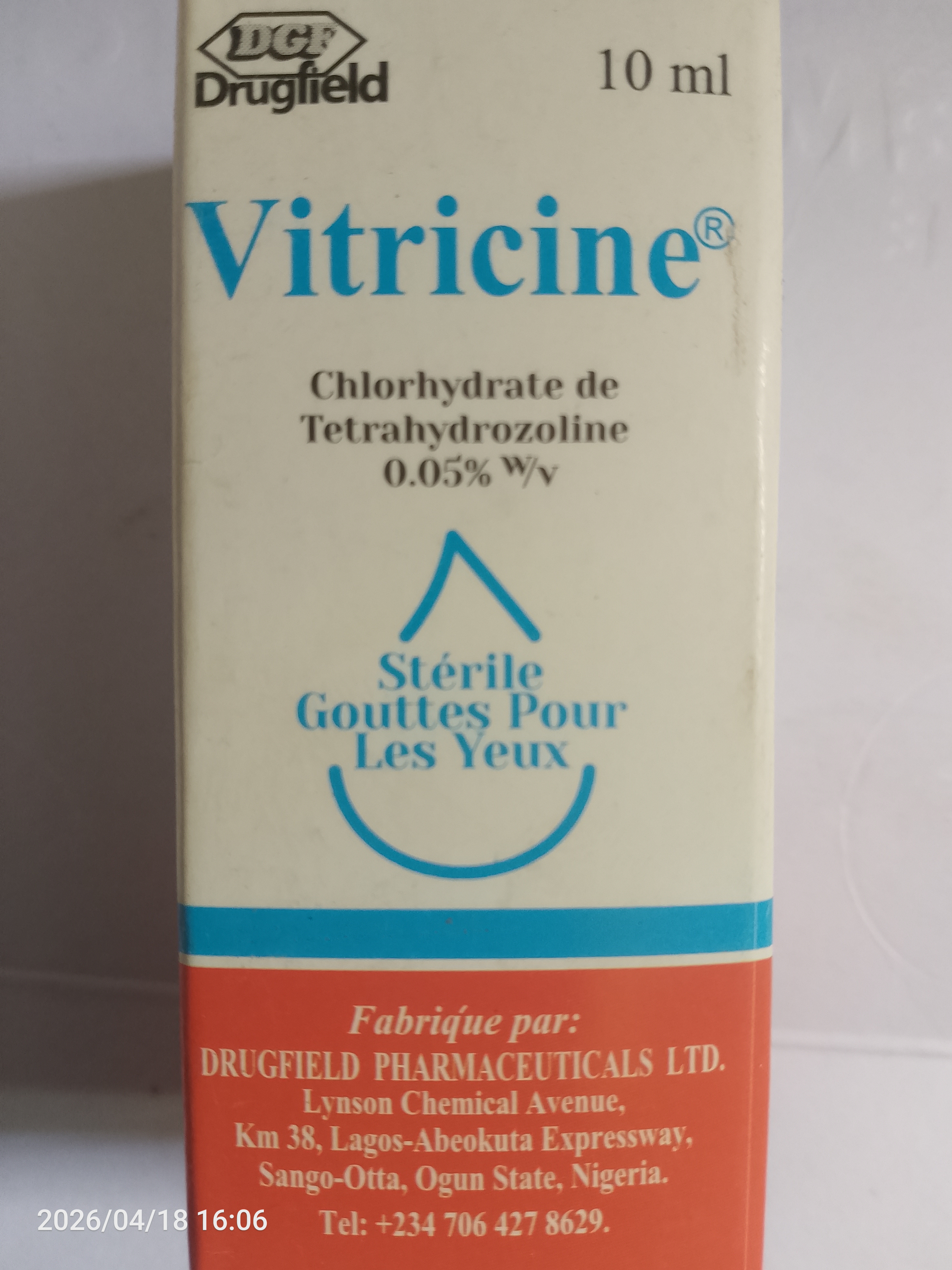 Vitricine Eye Drops