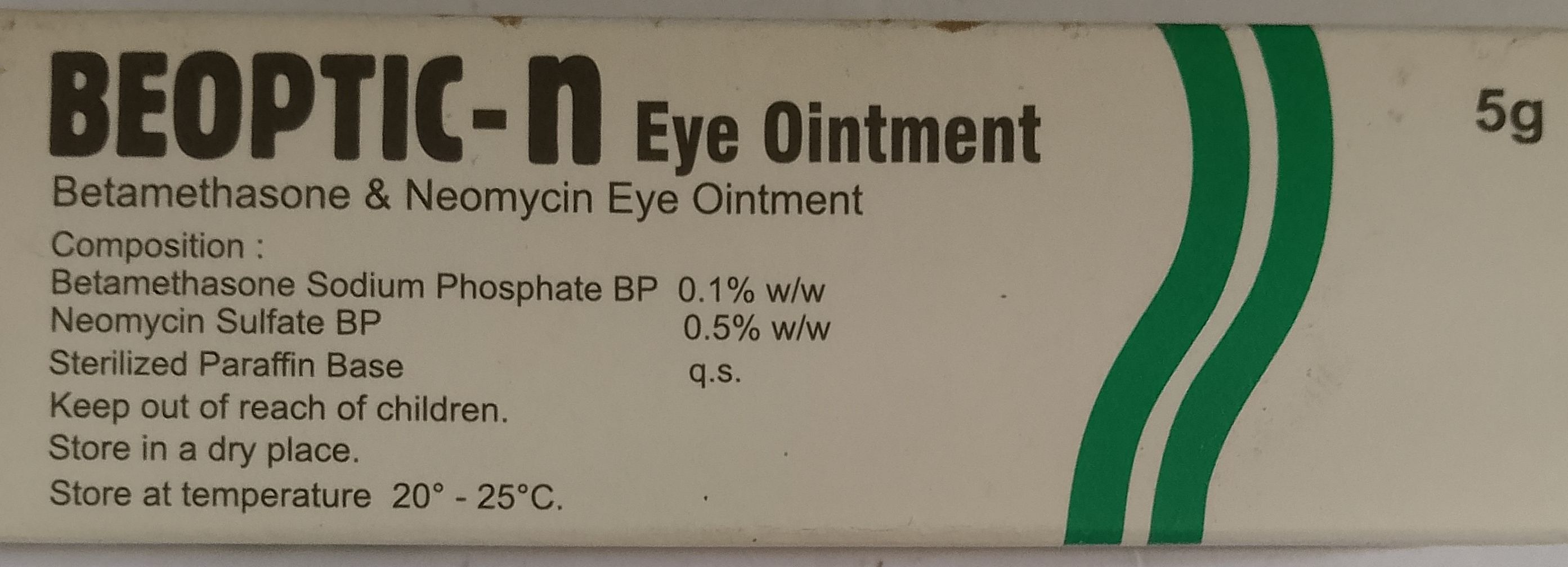 Beoptic-N Eye Ointment